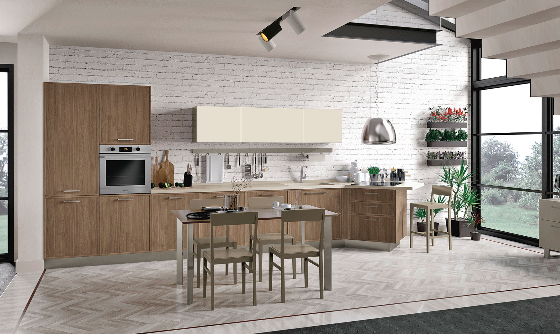 REWIND Melamine kitchen