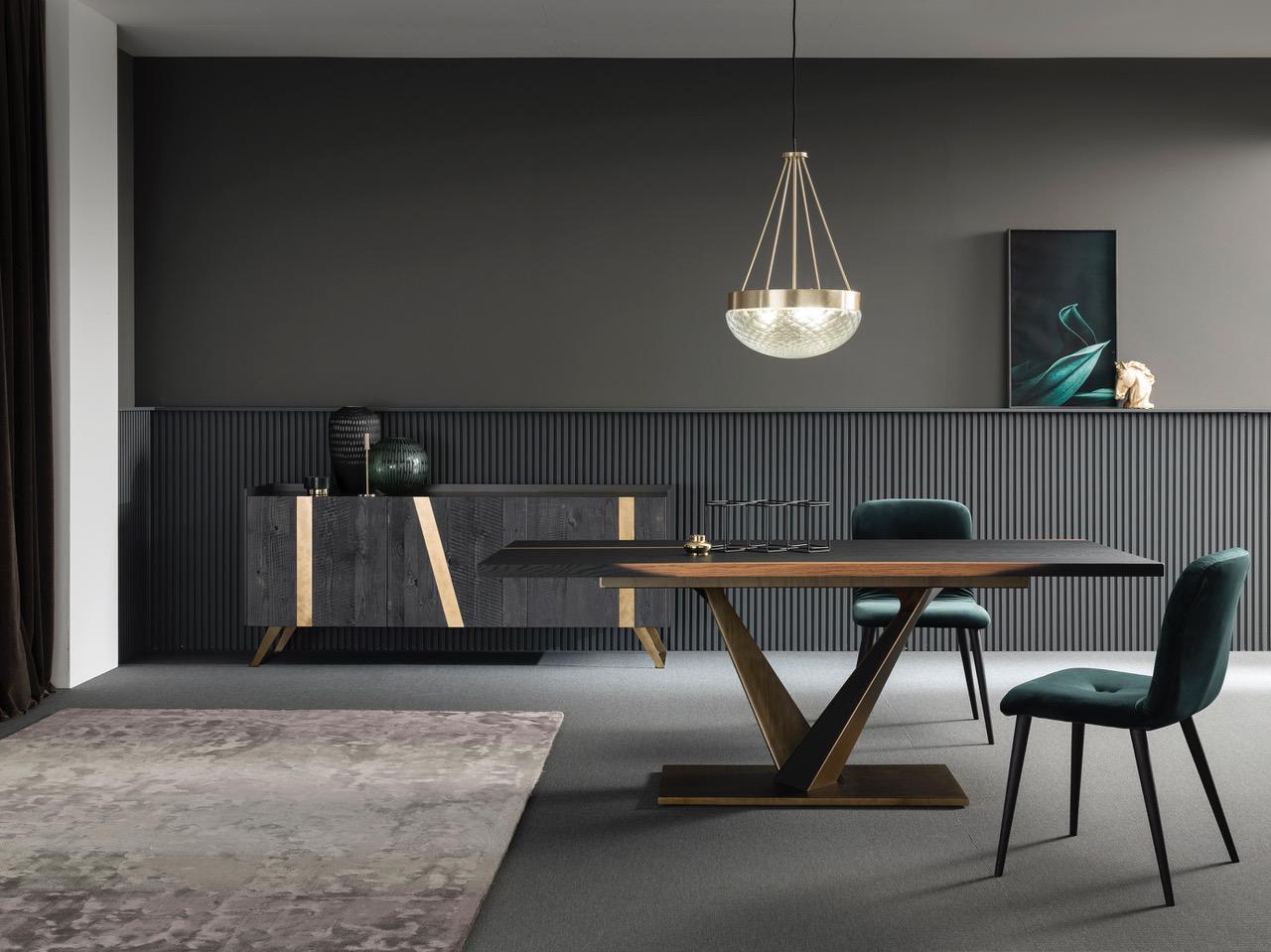 ELLY Oak sideboard with doors