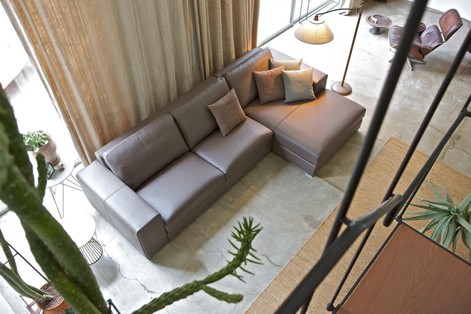 MANHATTAN Sectional fabric sofa