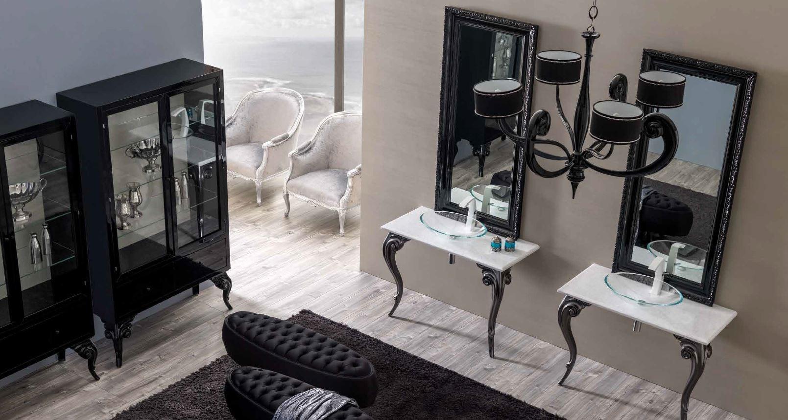 GRETA Wall-mounted framed mirror