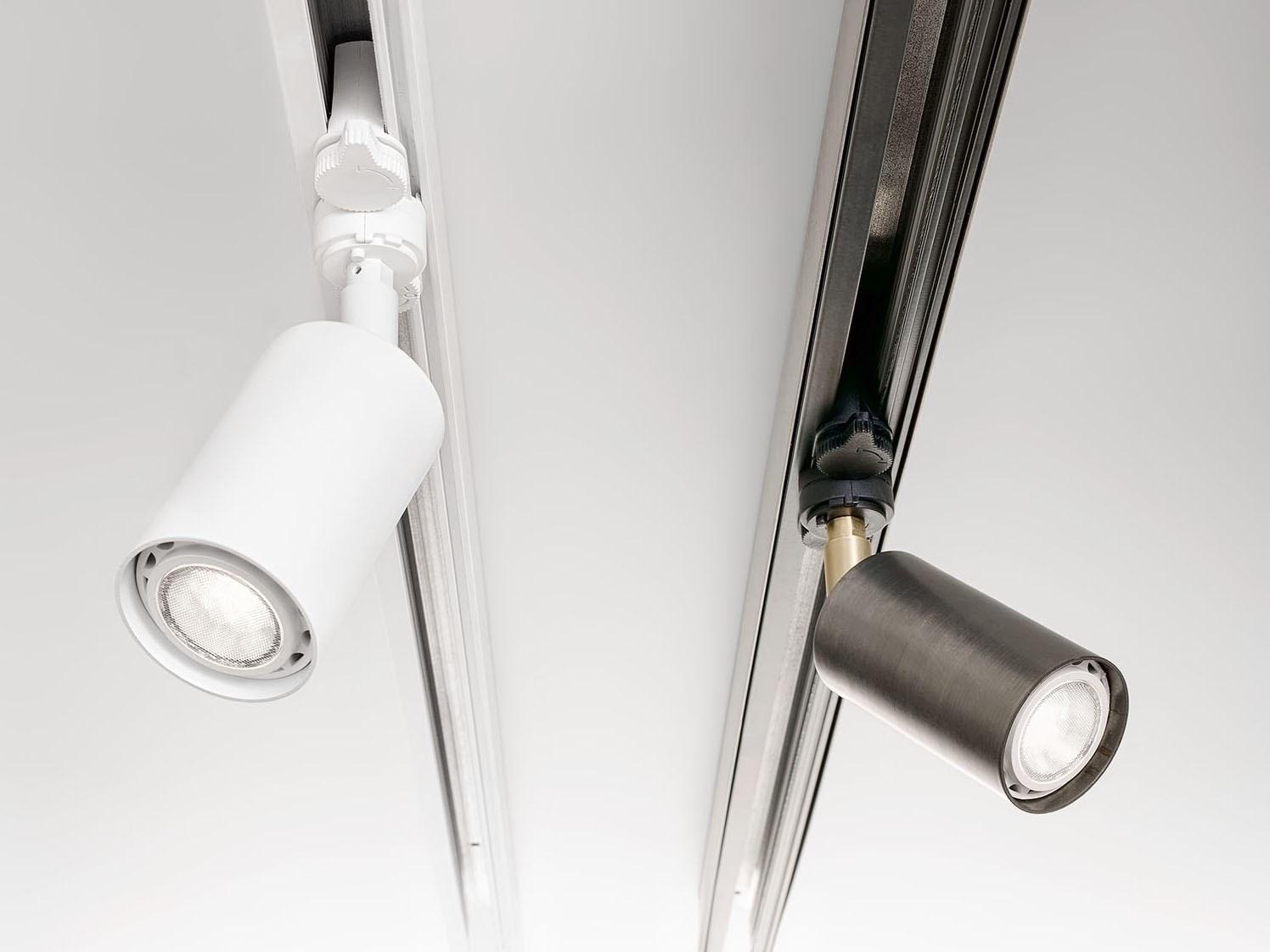 CYLINDER SPOT TRACK LED metal track-Light