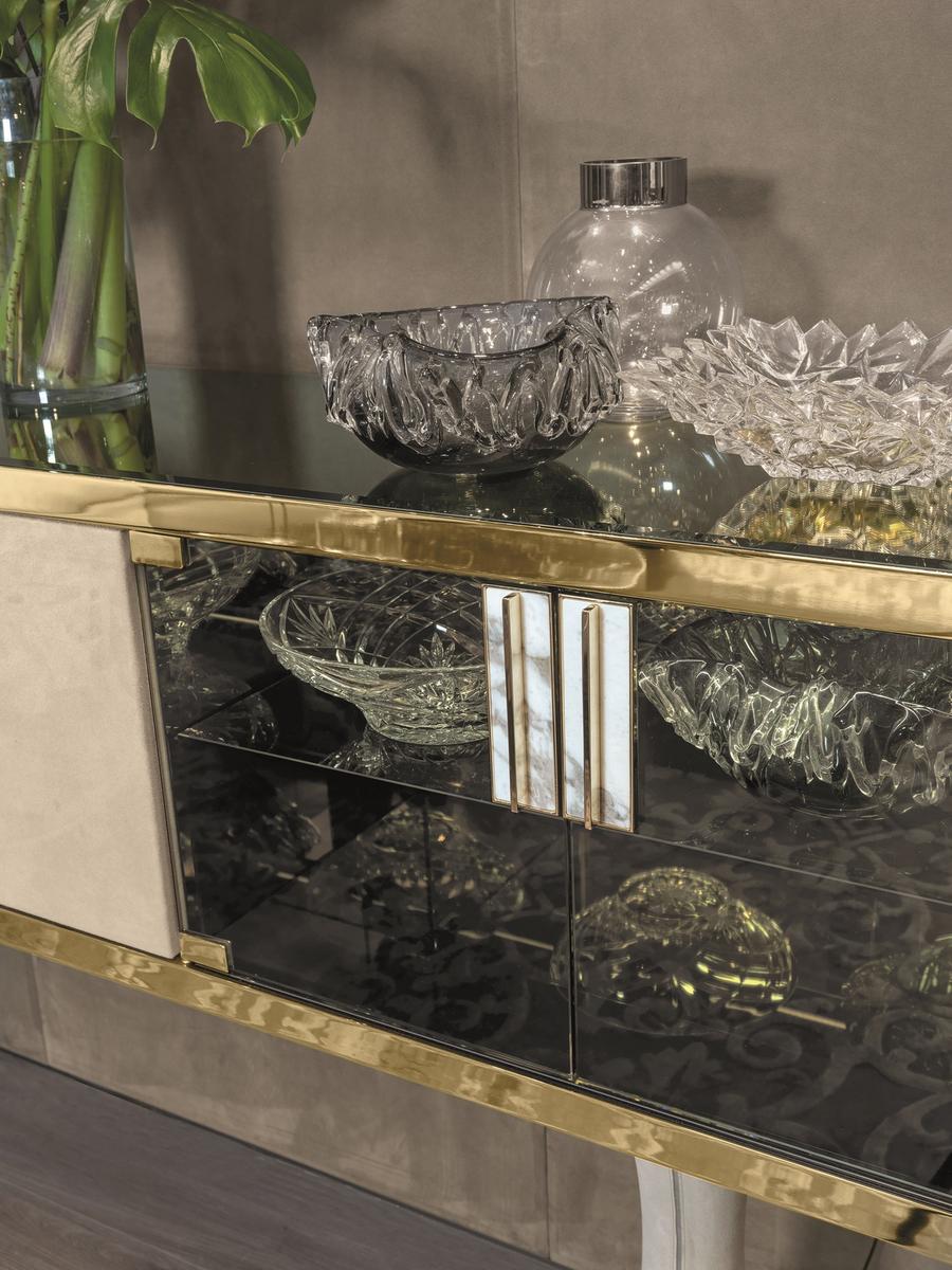 OSCAR Modular veneer sideboard with drawers