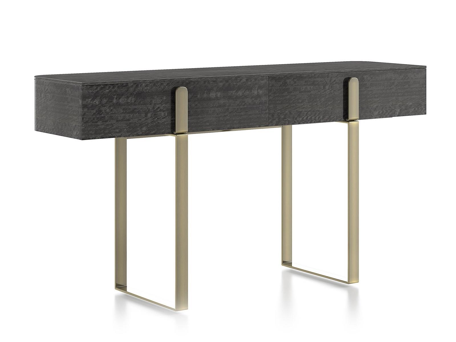 GRAND Rectangular console table with drawers