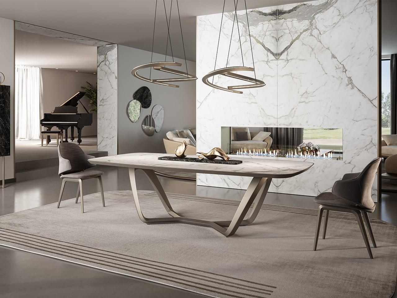 SEGNO 72 Rectangular dining table