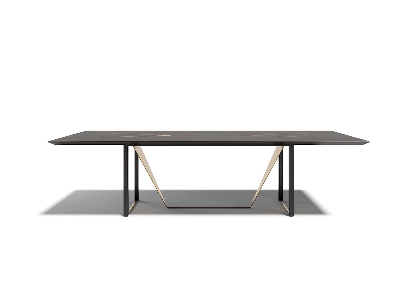 PRISMA Rectangular wooden dining table