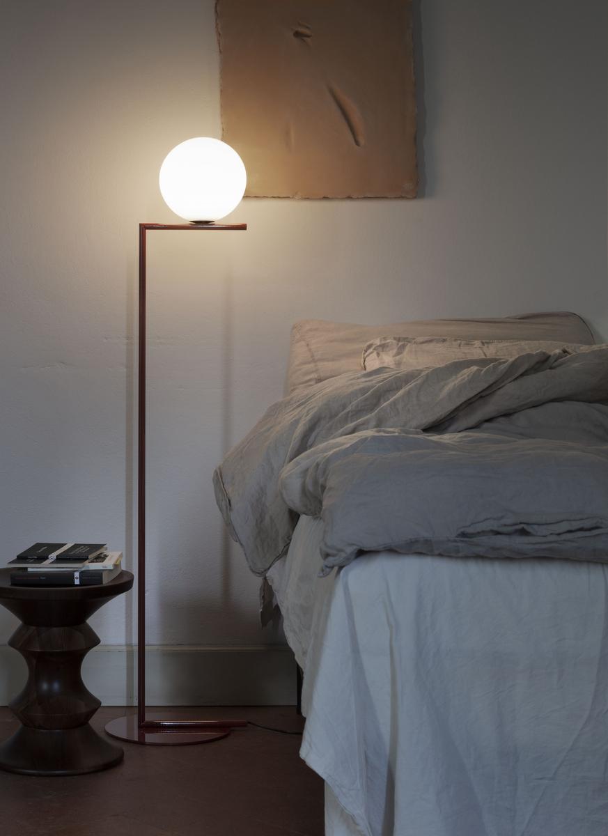 IC LIGHTS F2 Brass floor lamp