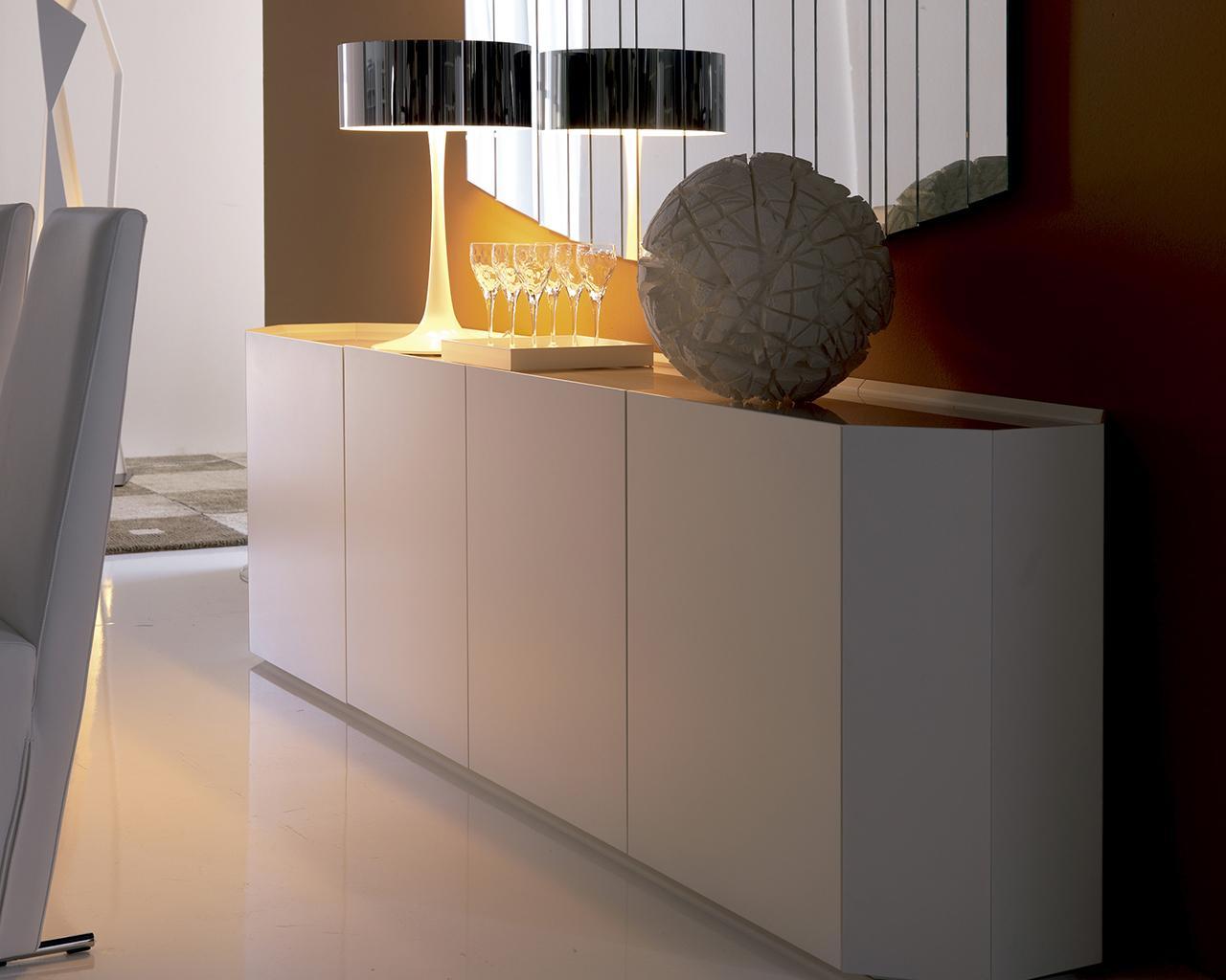 CHELSEA Metal sideboard with drawers