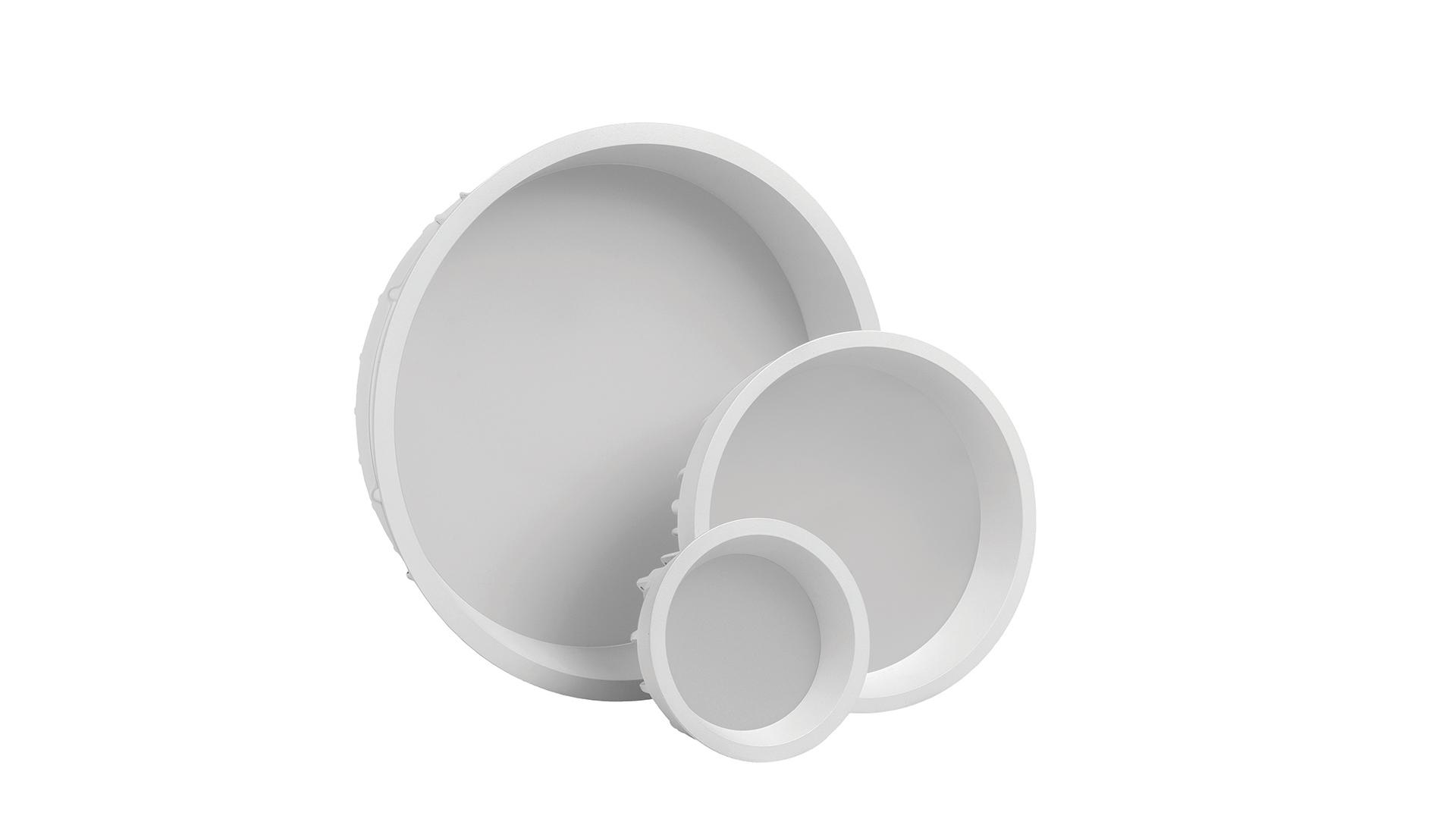 DEEP MAXI LED aluminium ceiling lamp