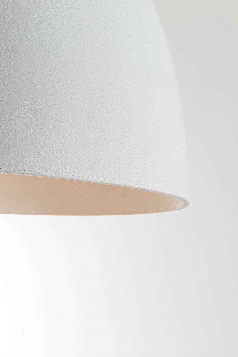 NUR ACOUSTIC LED direct light polyethylene pendant lamp