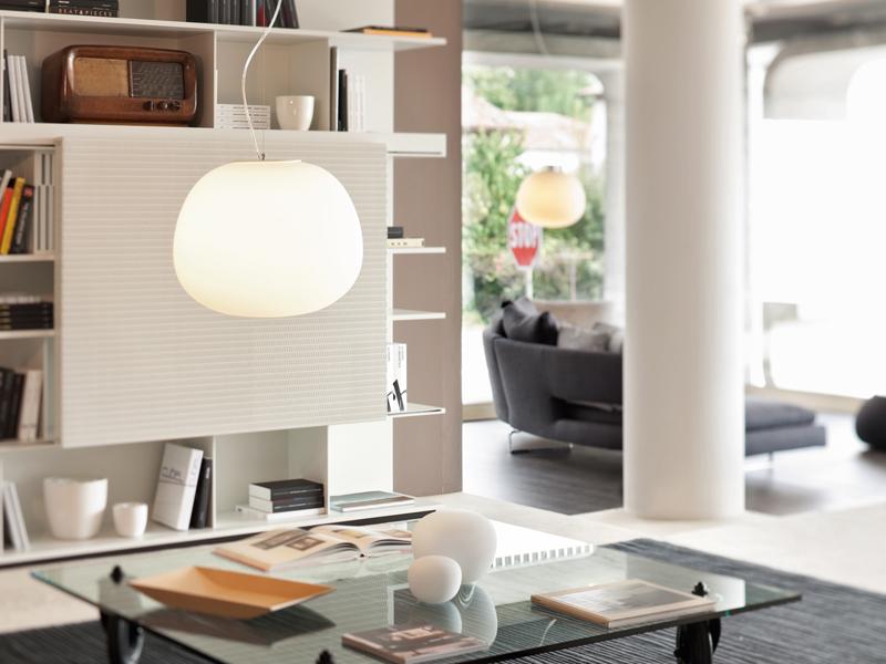 LUMI MOCHI Blown glass pendant lamp