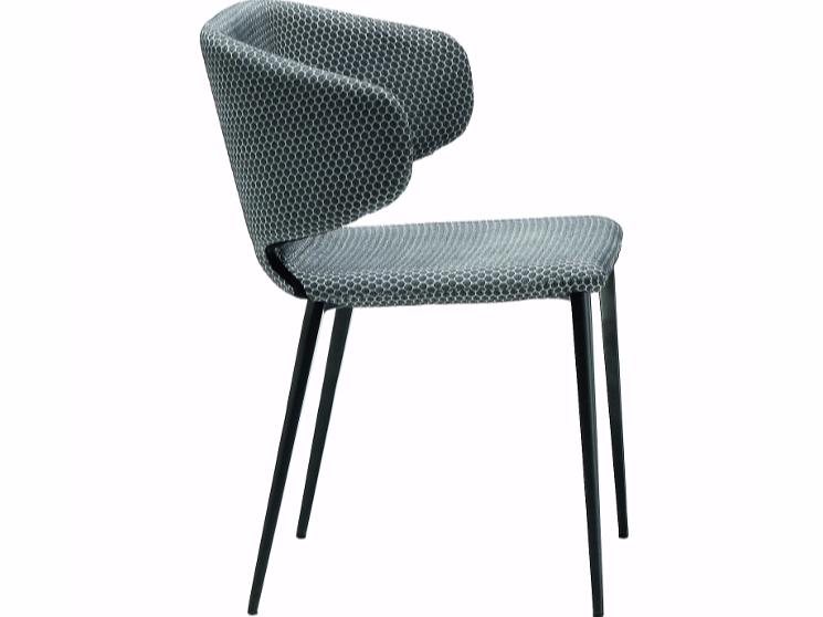 WRAP P Upholstered fabric chair