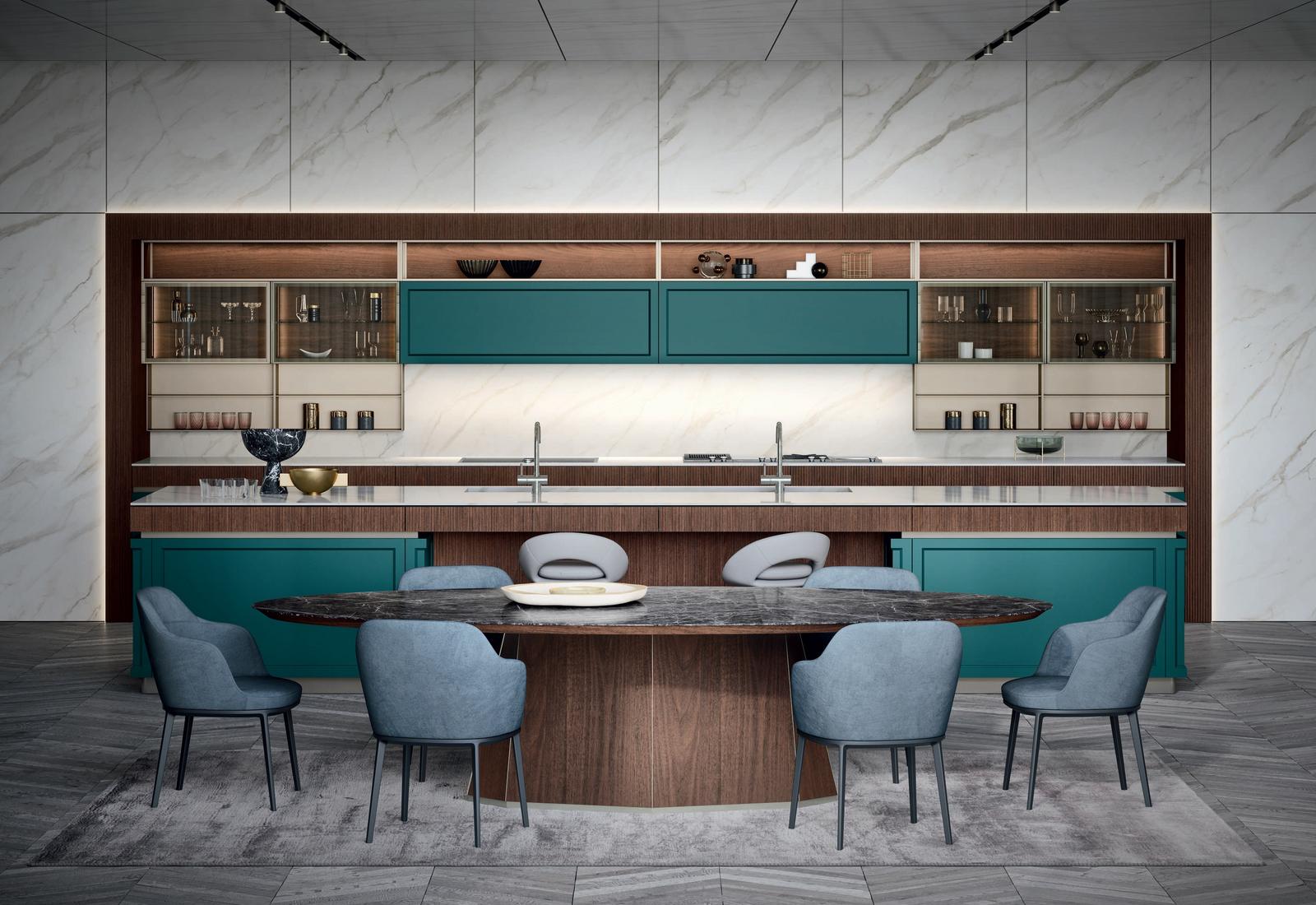 CELINE Stone kitchen