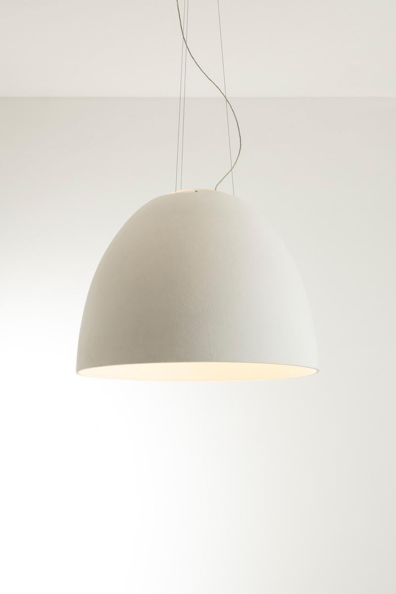 NUR ACOUSTIC LED direct light polyethylene pendant lamp