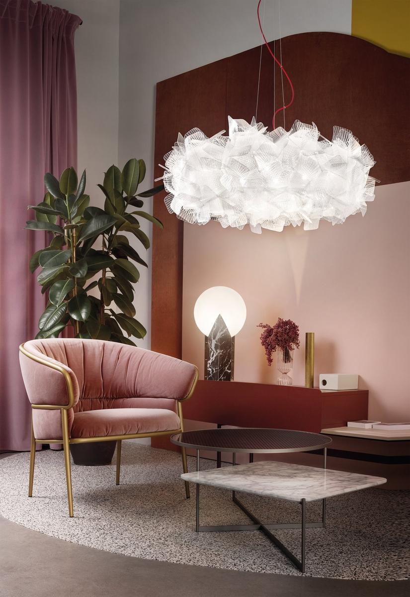 CLIZIA PIXEL LED Cristalflex® pendant lamp