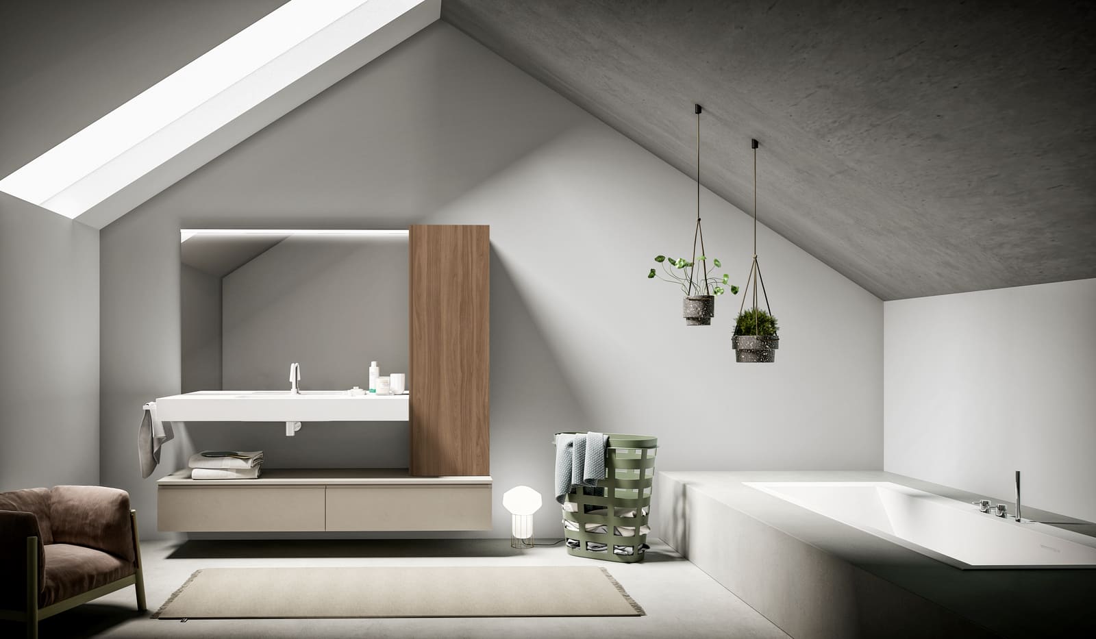 LAPIS Melamine bathroom