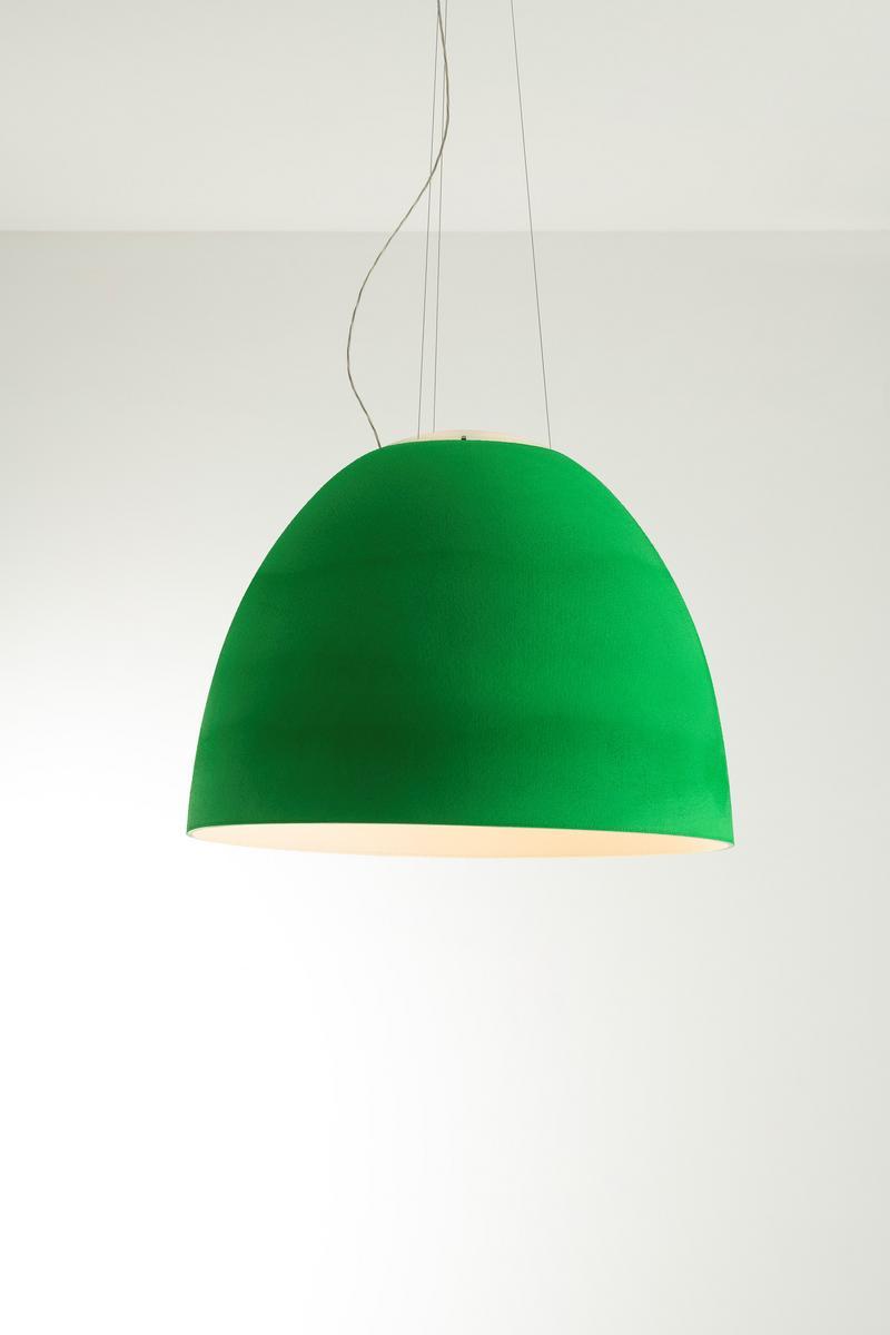 NUR ACOUSTIC LED direct light polyethylene pendant lamp