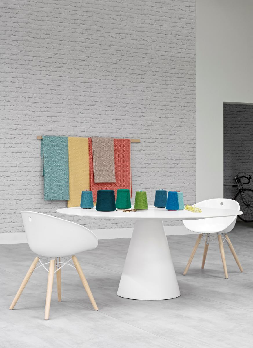 GLISS SWING 350 Rocking technopolymer easy chair