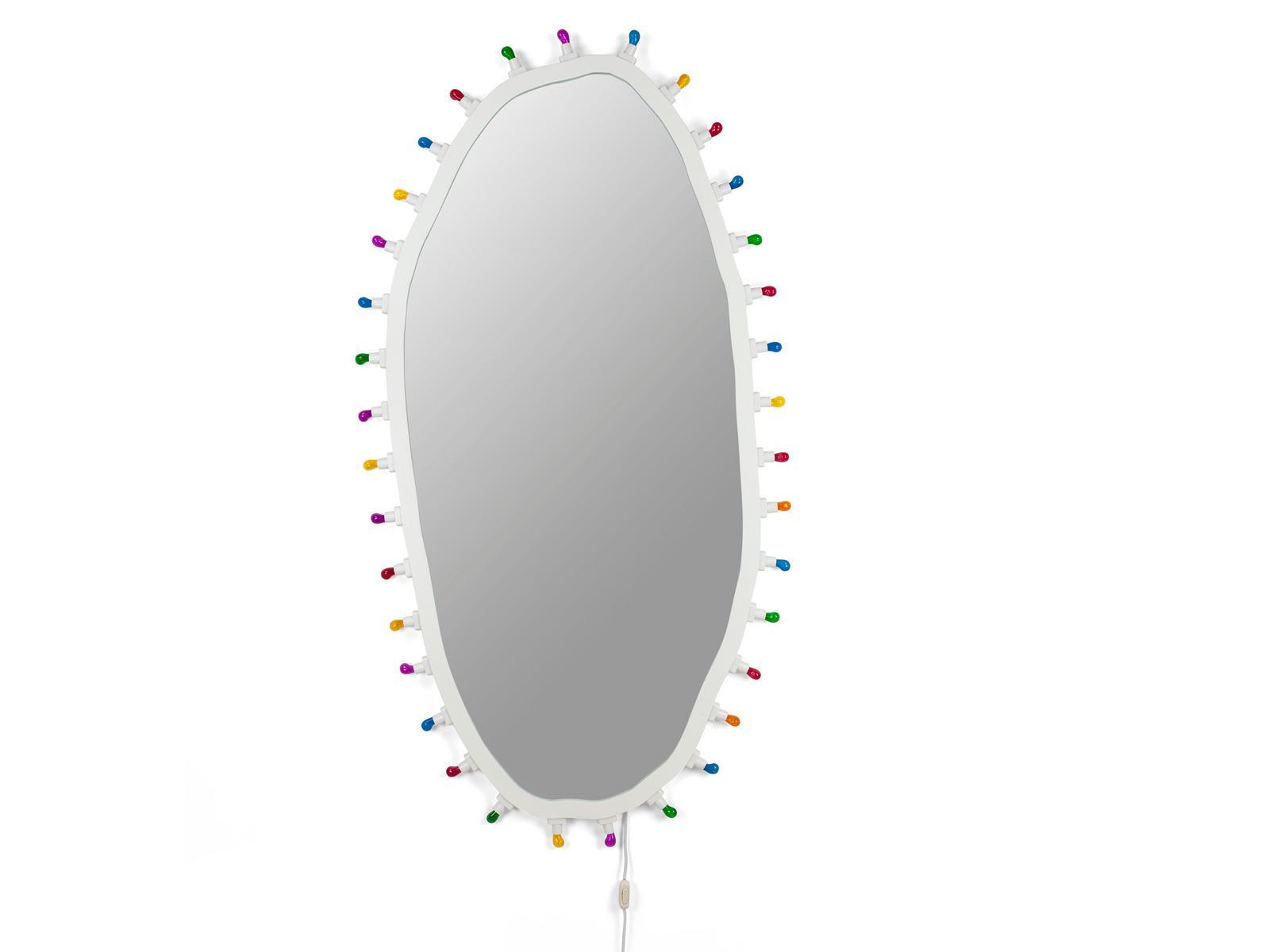 LUMINAIRE BIG Wall-mounted mirror with integrated lighting