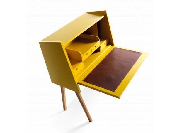 HEMINGWAY Secretary desk with drawers