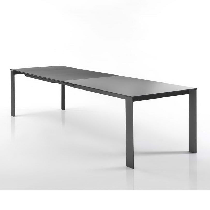 PASCAL Rectangular glass table