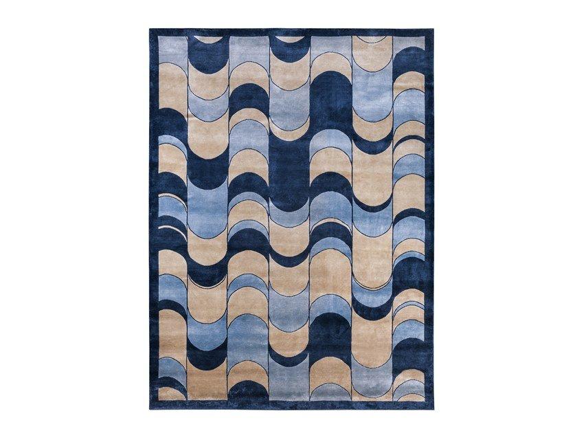 ECLIPSE Patterned handmade rectangular rug