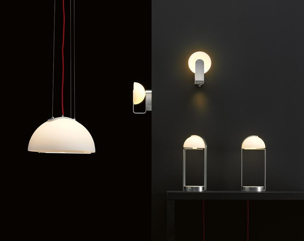 BRENDA Glass pendant lamp in a contemporary style