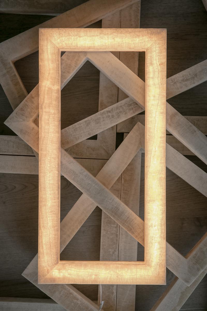 UFFIZI LED onyx wall light