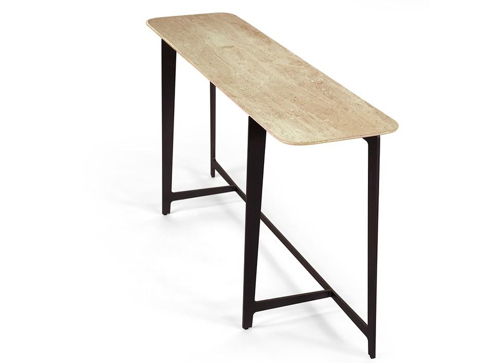 B SERIES Rectangular marble console table