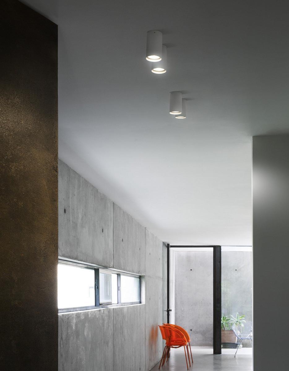 CYLINDER LED metal ceiling lamp