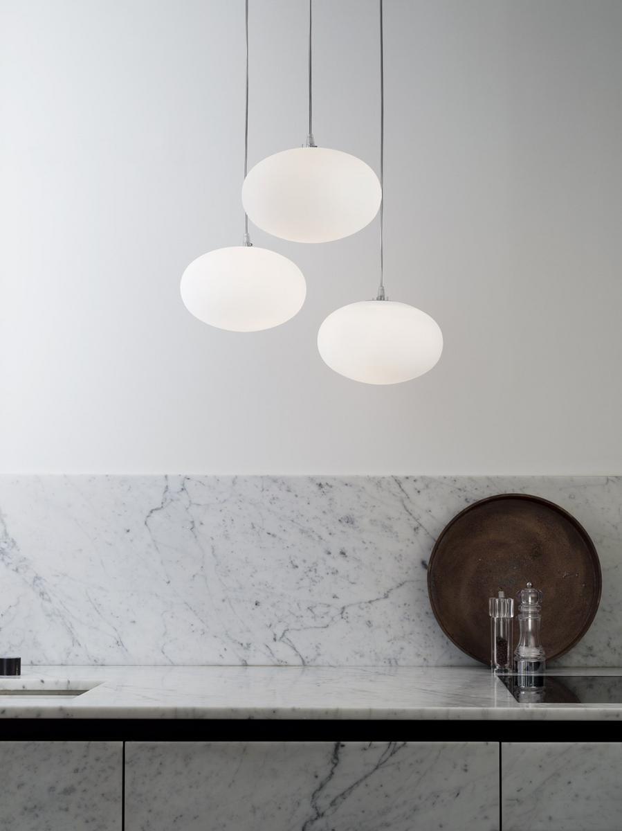 MAGA Blown glass pendant lamp