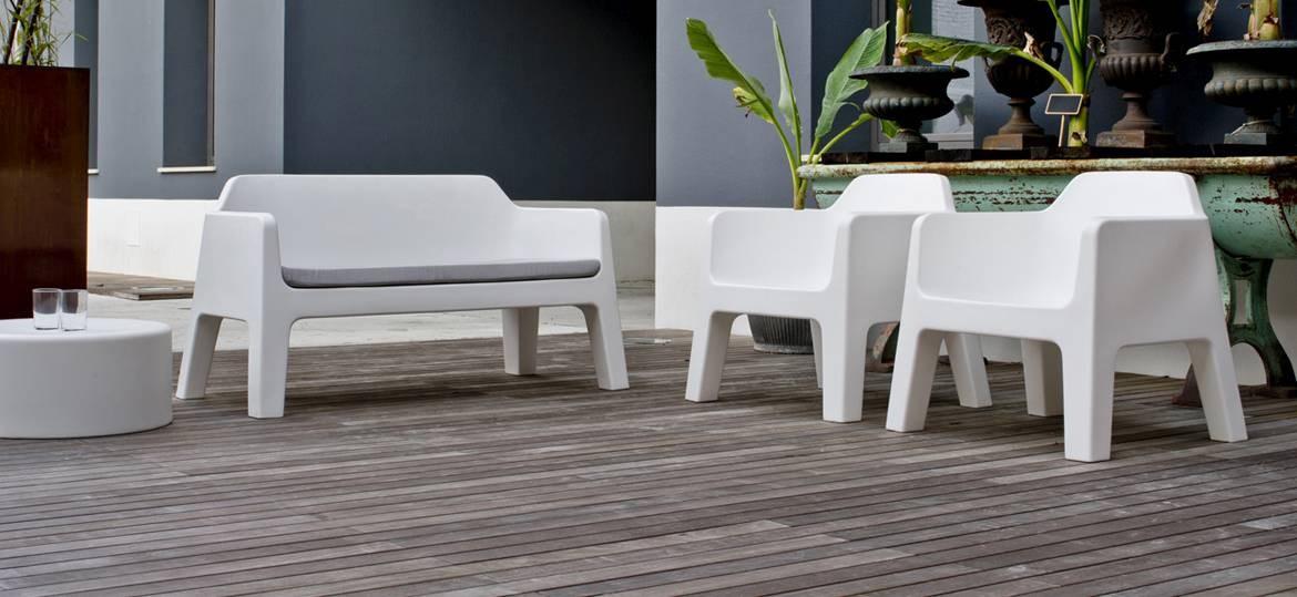 PLUS 636 Polyethylene garden sofa