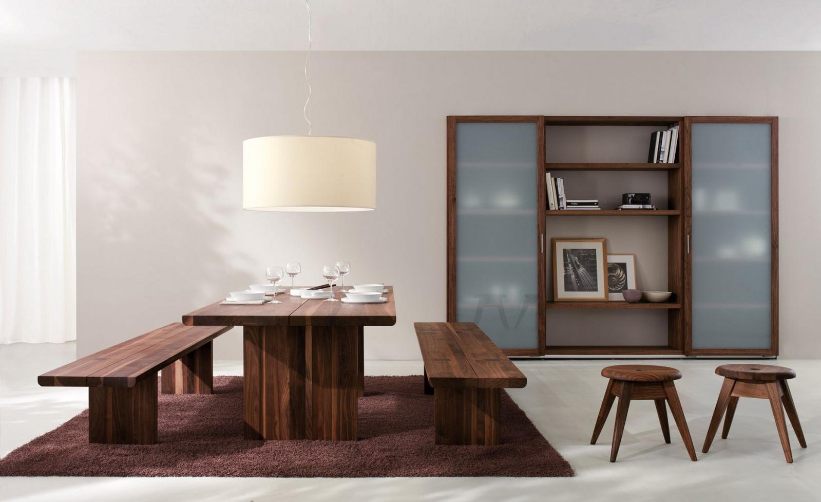 CELERINA Rectangular solid wood table
