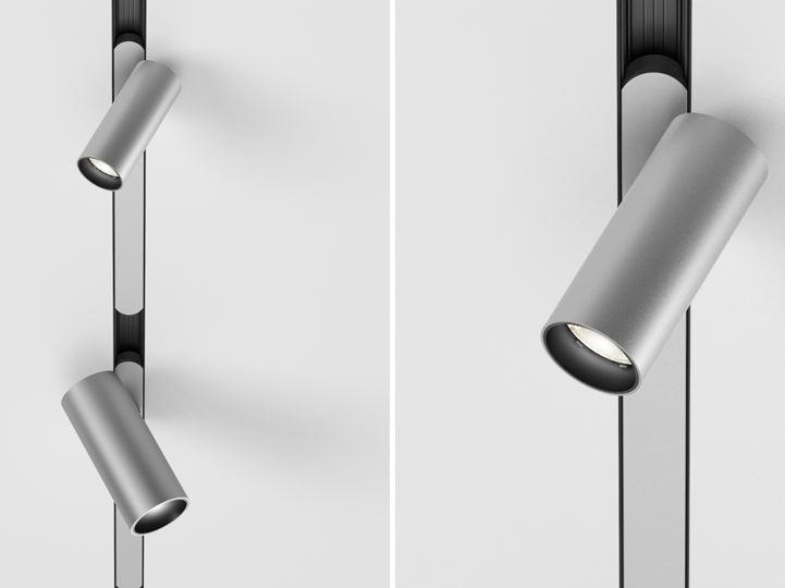 VECTOR MAGNETIC LED aluminium track-Light