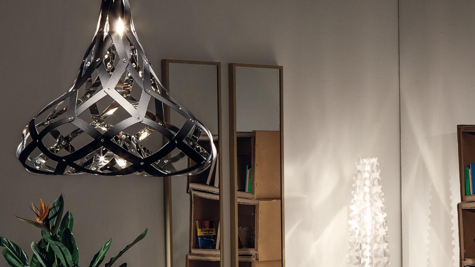 SUPER MORGANA Polycarbonate pendant lamp