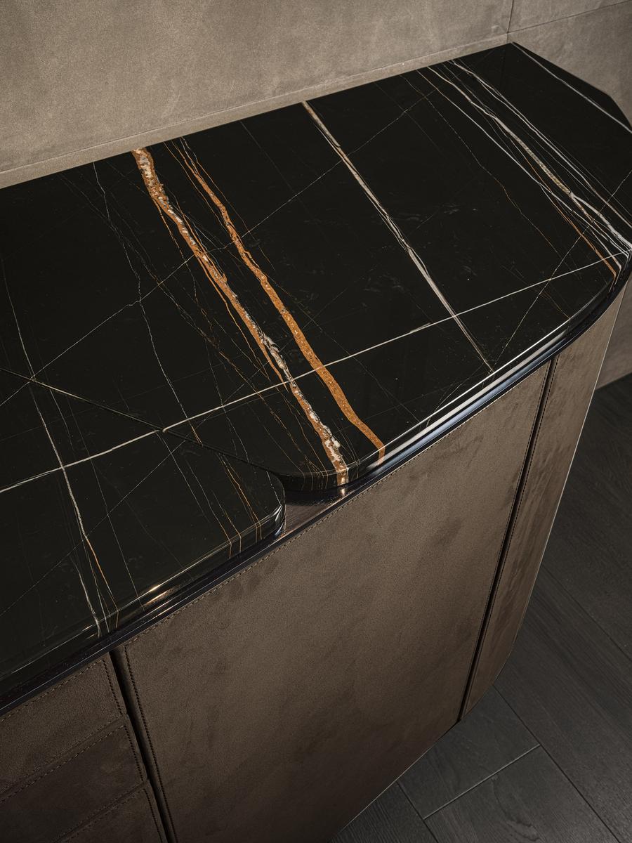 KEOPE Modular metal sideboard with drawers