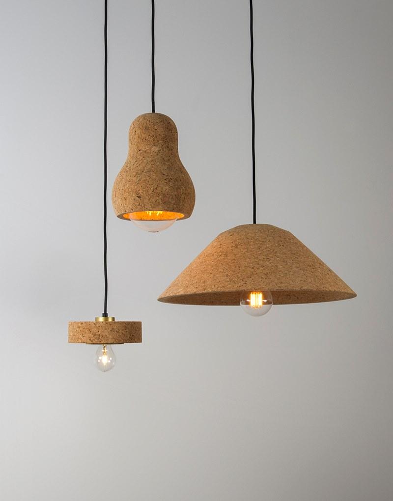 CAPITANO LED cork pendant lamp