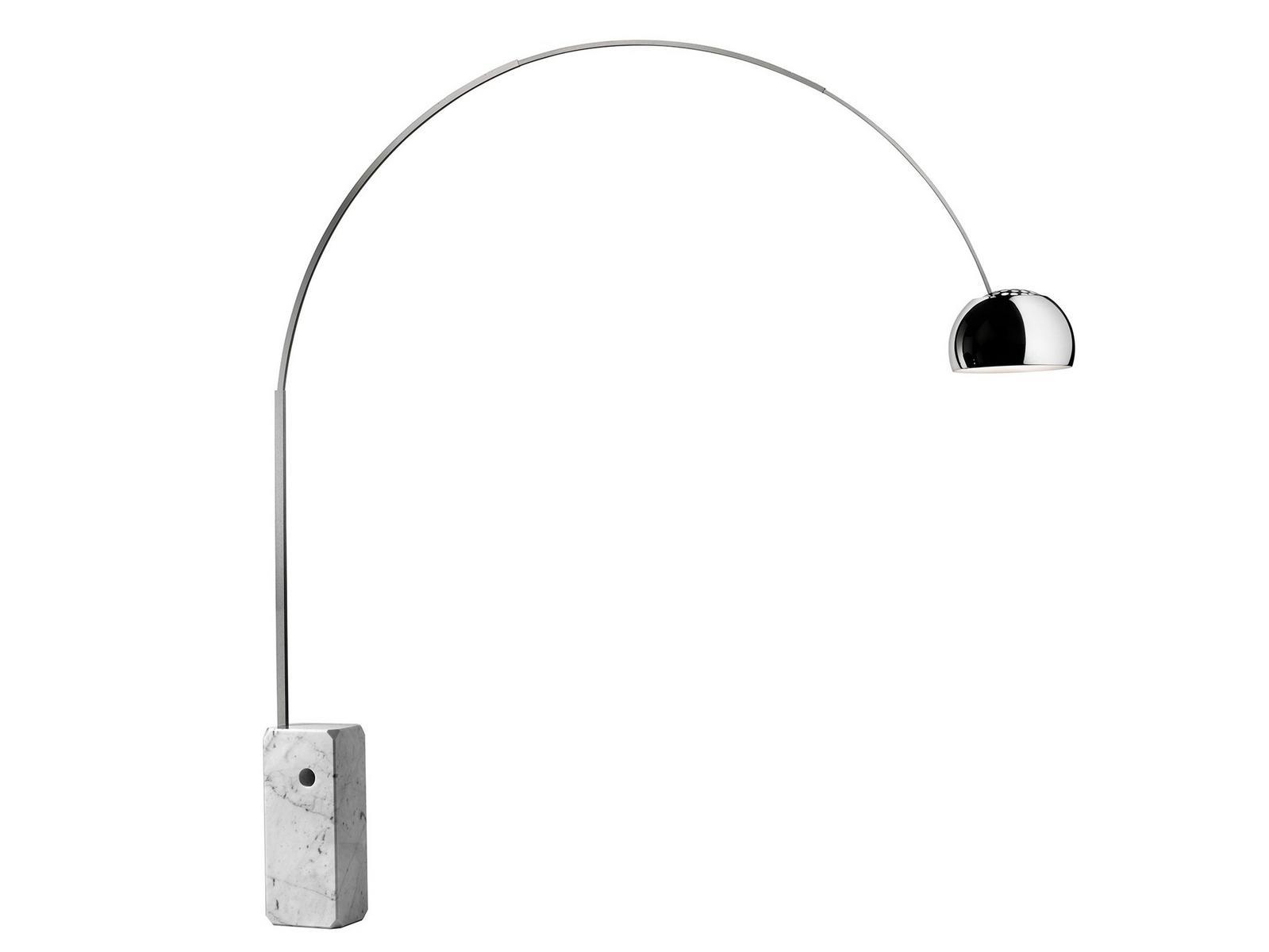 ARCO Design aluminium floor lamp