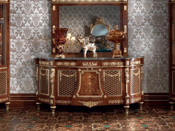 14650 Wooden highboard