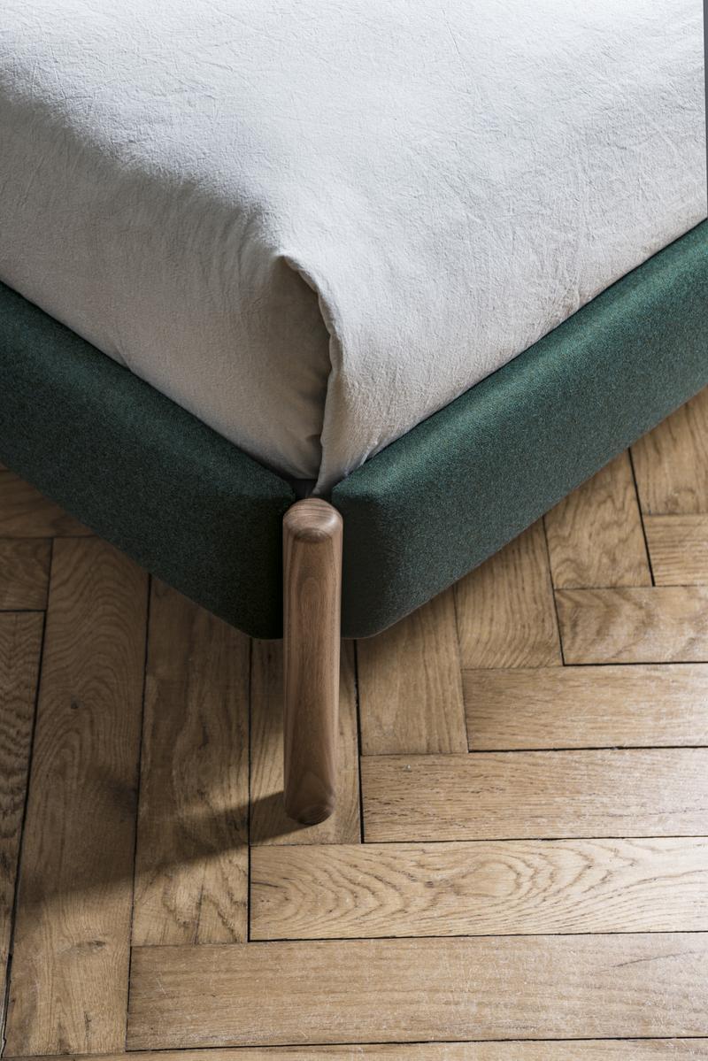 FLAG Upholstered double bed