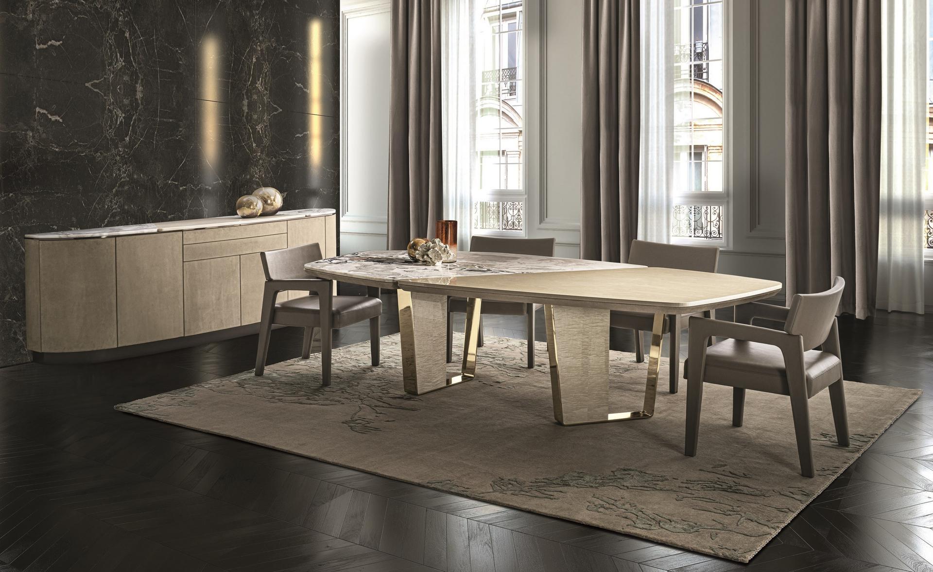 KEOPE Oval metal table