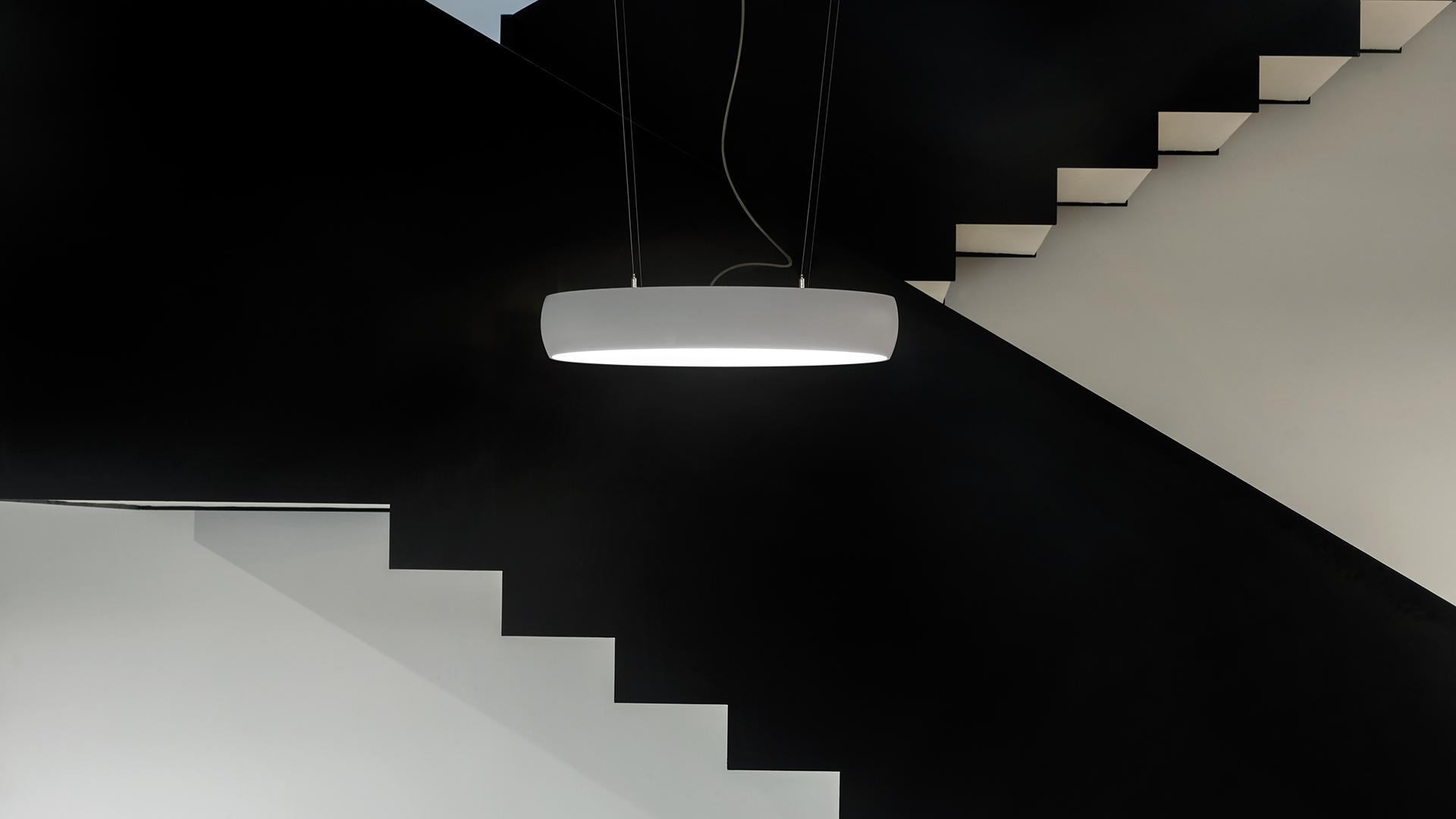 DRUM 70 LED aluminium pendant lamp