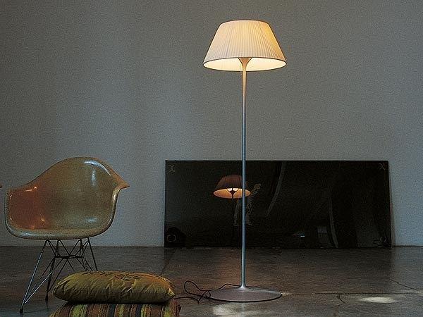 ROMEO SOFT F Fabric floor lamp