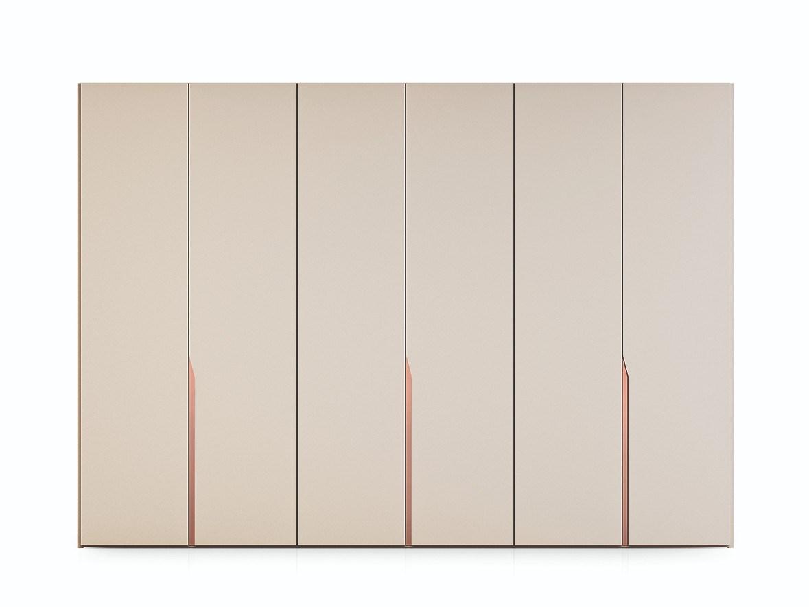 MANHATTAN Lacquered wooden wardrobe