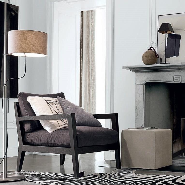 PLAY Upholstered fabric pouf