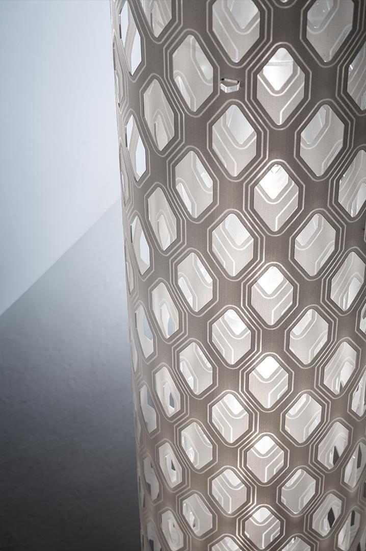 CHARLOTTE Cristalflex® and Lentiflex® LED floor lamp with dimmer