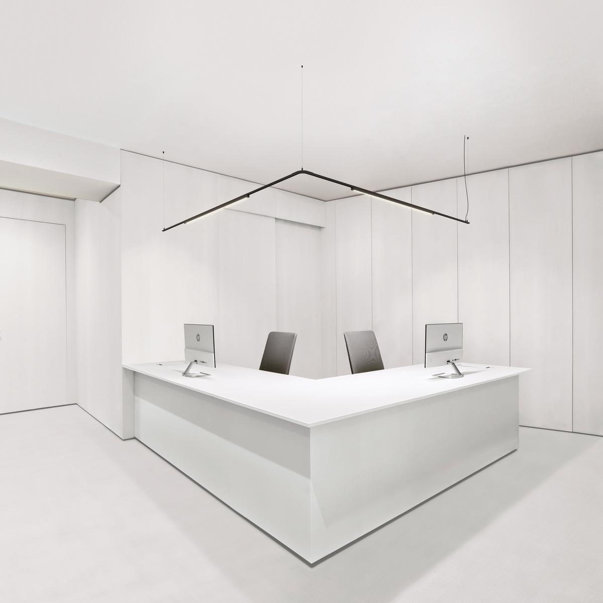 MINIMAL TRACK SUSPENSION LED Anodized aluminium track-Light