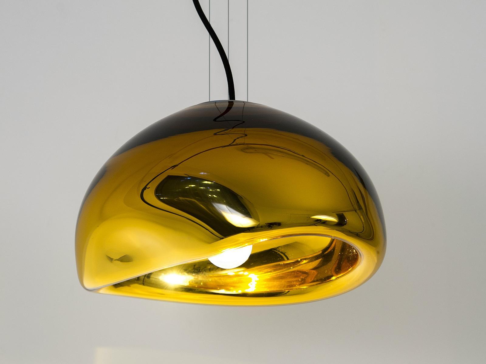 AUSUM Handmade blown glass pendant lamp