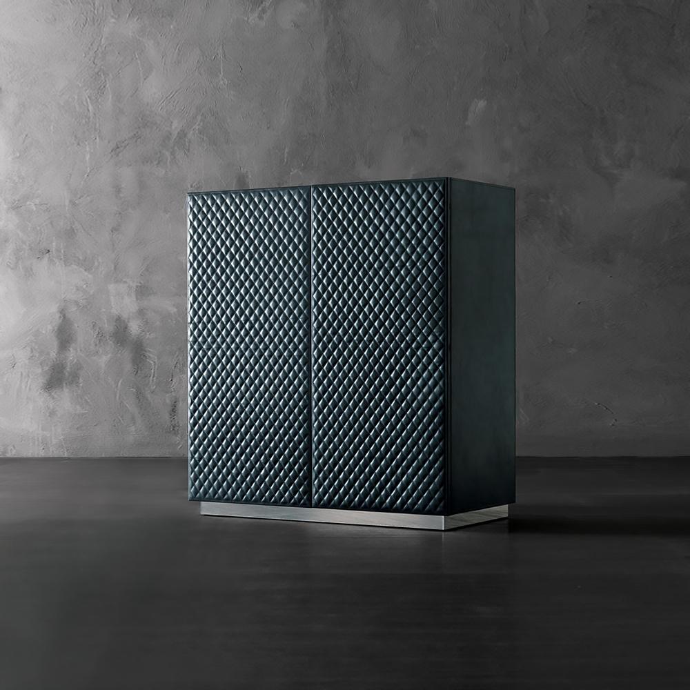 JULIA Nabuk sideboard in a luxury style with drawers