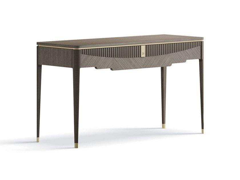 7333 Rectangular wooden console table