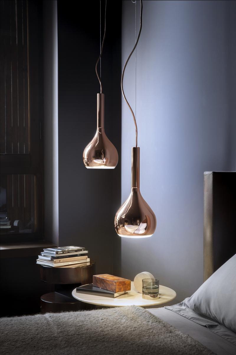 LYS - 434/L LED direct light aluminium pendant lamp